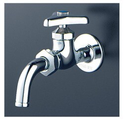 KVK K34-JAN 吐水回転給水栓肉厚万能N付 [水廻り用品]
