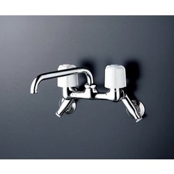 KVK KM14N2WZ 寒 2ハンドル混合栓 [水廻り用品]