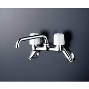 KVK KM14N2WZ 寒 2ハンドル混合栓 [水廻り用品]