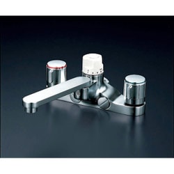 KVK KM296 デッキ定量2ハンドル混合栓 [水廻り用品]