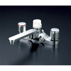 KVK KM296Z 寒 デッキ定量2ハンドル混合栓 [水廻り用品]