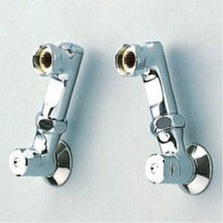 KVK Z538SW 寒 延長ソケットセット100mm 水抜付 [水廻り用品]