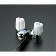 KVK KM66ZG 寒 洗面2ハンドル混合栓 栓付 [水廻り用品]