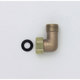 KVK Z272 ナット付エルボ [水廻り用品]