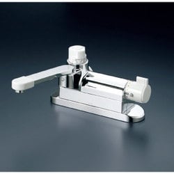 KVK KM297ZG 寒 デッキ定量サーモスタット混合栓 [水廻り用品]