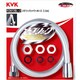 KVK PZKF2BL-2 メタリックシャワーホース アタッチメント付1.6m [水廻り用品]