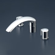 KVK KM70CU 2ハンドル混合栓 ナット接続 [水廻り用品]