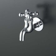 KVK K1C-JAN 横水栓 レトロピアン付 [水廻り用品]