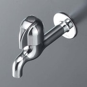 KVK K2E 胴長横水栓 節水チップ内蔵 [水廻り用品]