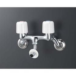 KVK KM33N3BN 2ハンドル混合栓 ツバ付N付 [水廻り用品]