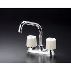 KVK KM17ZNE 寒 流し台2ハンドル混合栓 [水廻り用品]