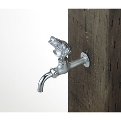 KVK K125BG ガーデニング水栓 カエル付 [水廻り用品]