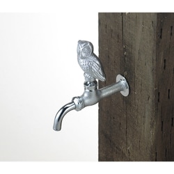 KVK K125EG ガーデニング水栓 フクロウ付 [水廻り用品]