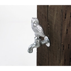 KVK K126EG ガーデニング水栓 フクロウ付 [水廻り用品]