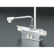 KVK KF781Z 寒 デッキサーモシャワー 取付100 [浴室・洗面用品その他]