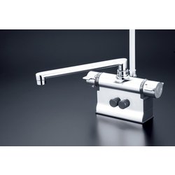 KVK KF3011ZTR2 寒 デッキサーモシャワー240パイプ [浴室・洗面用品その他]