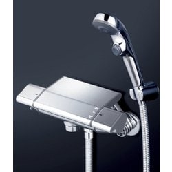 KVK KF850WS2 寒 サーモシャワーフルメッキヘッド付 [浴室・洗面用品その他]