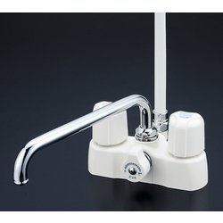 KVK KF2008 デッキ2ハンドルシャワー [浴室・洗面用品その他]