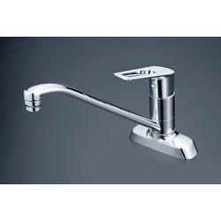 KVK KM5081TR2EC 流し台混合栓 eレバー [水廻り用品]