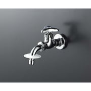 KVK K111BNZ 寒 送座吐水回転水栓ツバN付 [水廻り用品]