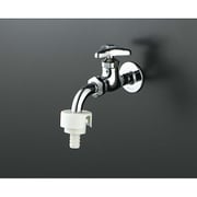 KVK K34GJ 自動接手横水栓 カプラ付 [水廻り用品]