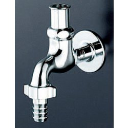 KVK K4QJ-JAN キー式カップリング横水栓 [水廻り用品]