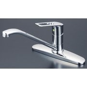KVK KM5006TEC 台付シングル混合栓コインeレバー [水廻り用品]