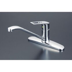 KVK KM5006ZTEC 寒 シングル混合栓コインeレバー [水廻り用品]