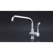 KVK K1802 ワンタッチハンドル付立型自在水栓 [水廻り用品]