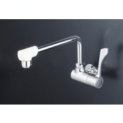 KVK K1801F ワンタッチハンドル付横自在水栓 [水廻り用品]