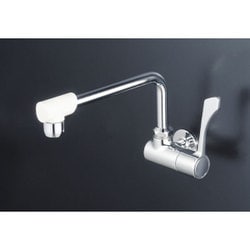 KVK K1801FR2 ワンタッチハンドル付横自在水栓 [水廻り用品]