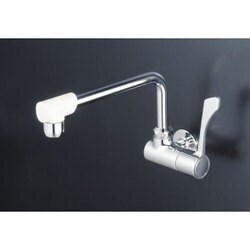 KVK K1801FR3 ワンタッチハンドル付横自在水栓 [水廻り用品]