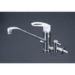 KVK KM5041ZTU 寒流し台混合栓止水栓付 [水廻り用品]