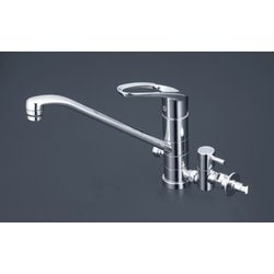 KVK KM5041TTU 流し台混合栓 止水栓付 [水廻り用品]