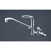 KVK KM5041TTU 流し台混合栓 止水栓付 [水廻り用品]