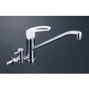 KVK KM5041HTU 流し台混合栓 止水栓付 [水廻り用品]