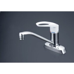 KVK KM5081R20 流し台混合栓 200mmP付 [水廻り用品]