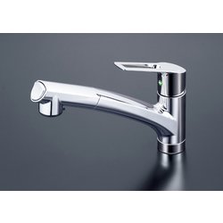 KVK KM5021TEC 流し台シャワー混合栓 eレバー [水廻り用品]