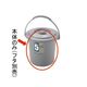 5L ダスポットバケツ 5型 本体 グレー