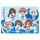 ハイスクール・フリート SD艦橋要員 痛傘耐水シール [A4サイズ]