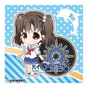 ハイスクール・フリート ワンポイント耐候ステッカー 知床鈴 [縦100×横100mm]