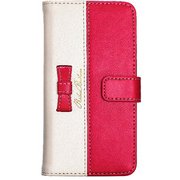 443 [iPhone 7用 4.7インチ リボンブックケース レッド]