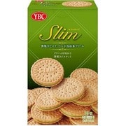 ヤマザキビスケット スリムサンド薄焼きビスケット&宇治抹茶クリーム 18枚