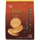 ヤマザキビスケット スリムサンド薄焼きクラッカー&ホワイトチェダークリーム袋 12枚