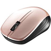 ワイヤレスマウス 無線(2.4GHz)接続式 BlueLED 3ボタンタイプ 電池式 シンメトリーデザイン ベージュピンク BSMBW108BP