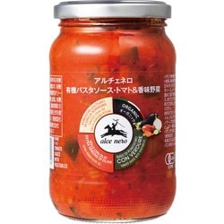 アルチェネロ 有機パスタソース・トマト＆香味野菜 350g [パスタソース]