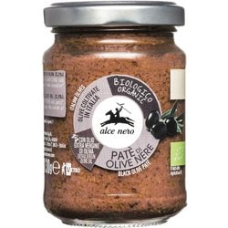 アルチェネロ 有機ブラックオリーブパテ・ペースト 130g [パスタソース]
