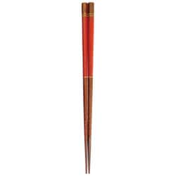 漆八角 赤 22.5cm 017296