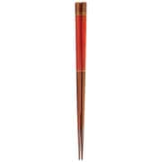 漆八角 赤 22.5cm 017296
