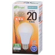 LED電球 A形 E26 2W 電球色 LDA2L-G AS25